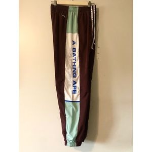 A Bathing Ape tech Equipment track pants